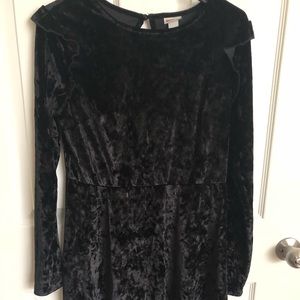 Target Mossimo velvet dress